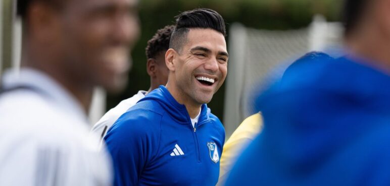 ¿Regresó a entrenamientos? el anuncio de Millonarios con Falcao que alegra a hinchas