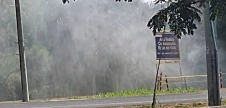 Atención: reportan fuga de gas sobre la vía Cali – Jamundí, ¿hay zonas afectadas?