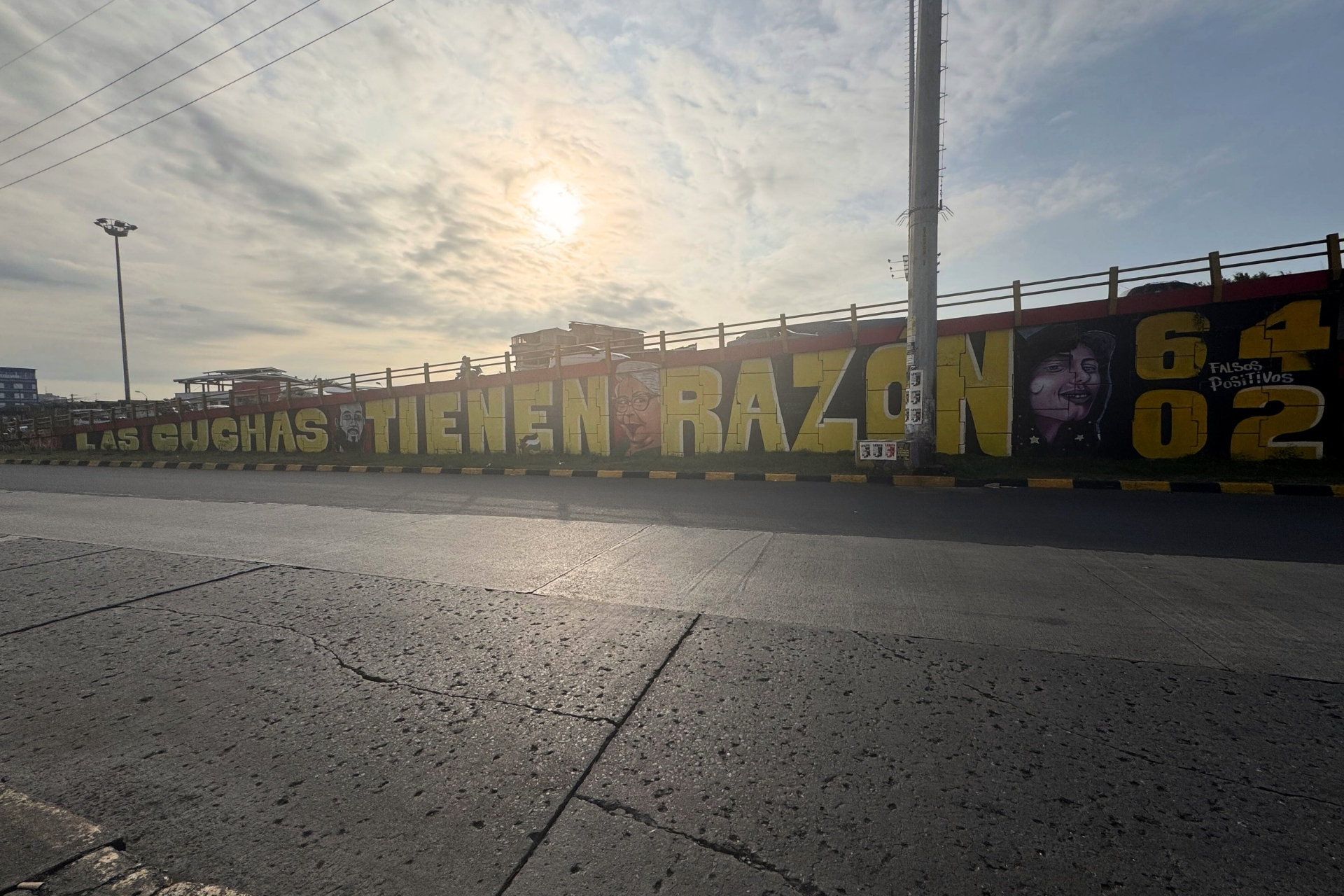 Vandalismo en el mural de la Luna: ¿quién fue el autor y por qué quedó en libertad?