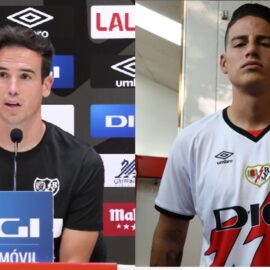 El técnico del Rayo Vallecano mencionó que James "tendrá que hablar con el club", ¿por qué?