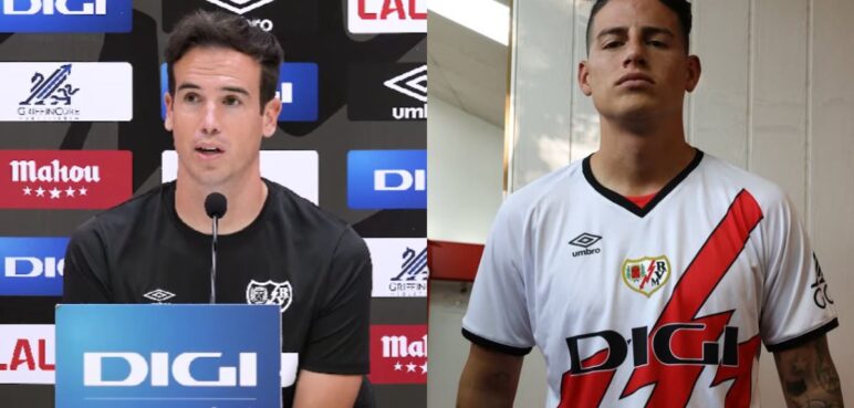 El técnico del Rayo Vallecano mencionó que James "tendrá que hablar con el club", ¿por qué?
