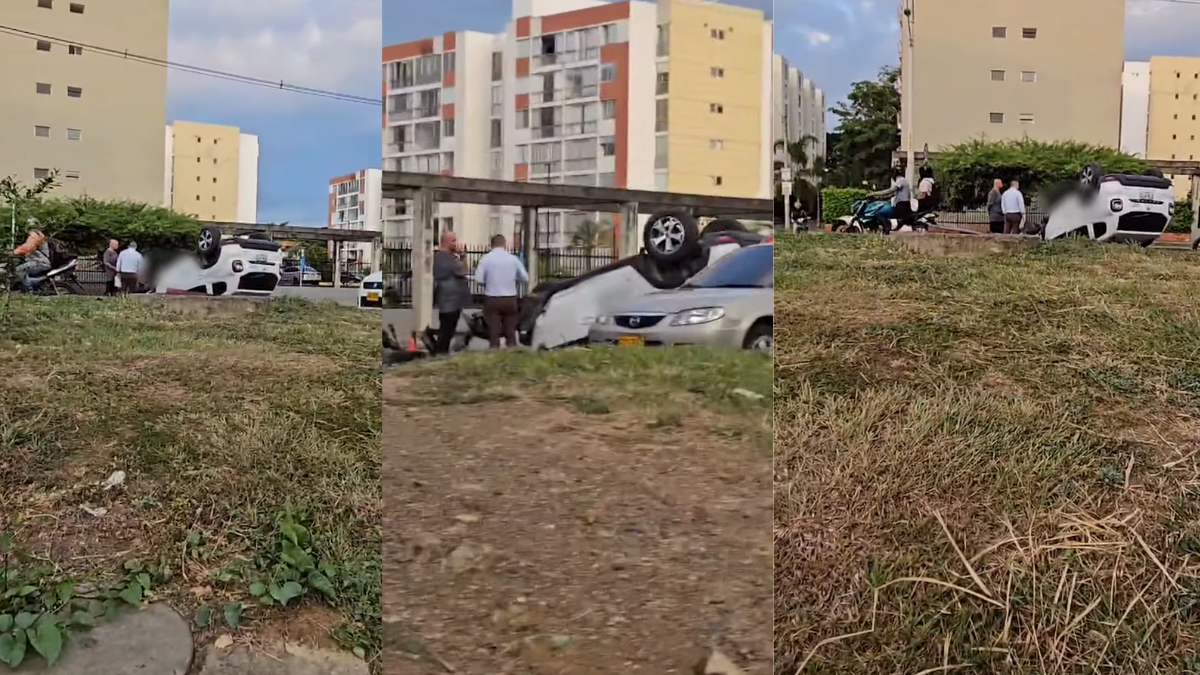 Atención: se registró aparatoso accidente en el sur de Cali; reportan trancón