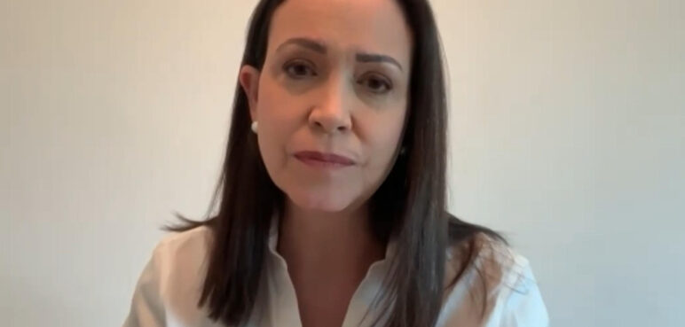María Corina Machado denuncia que desconocidos intentaron ingresar a su casa