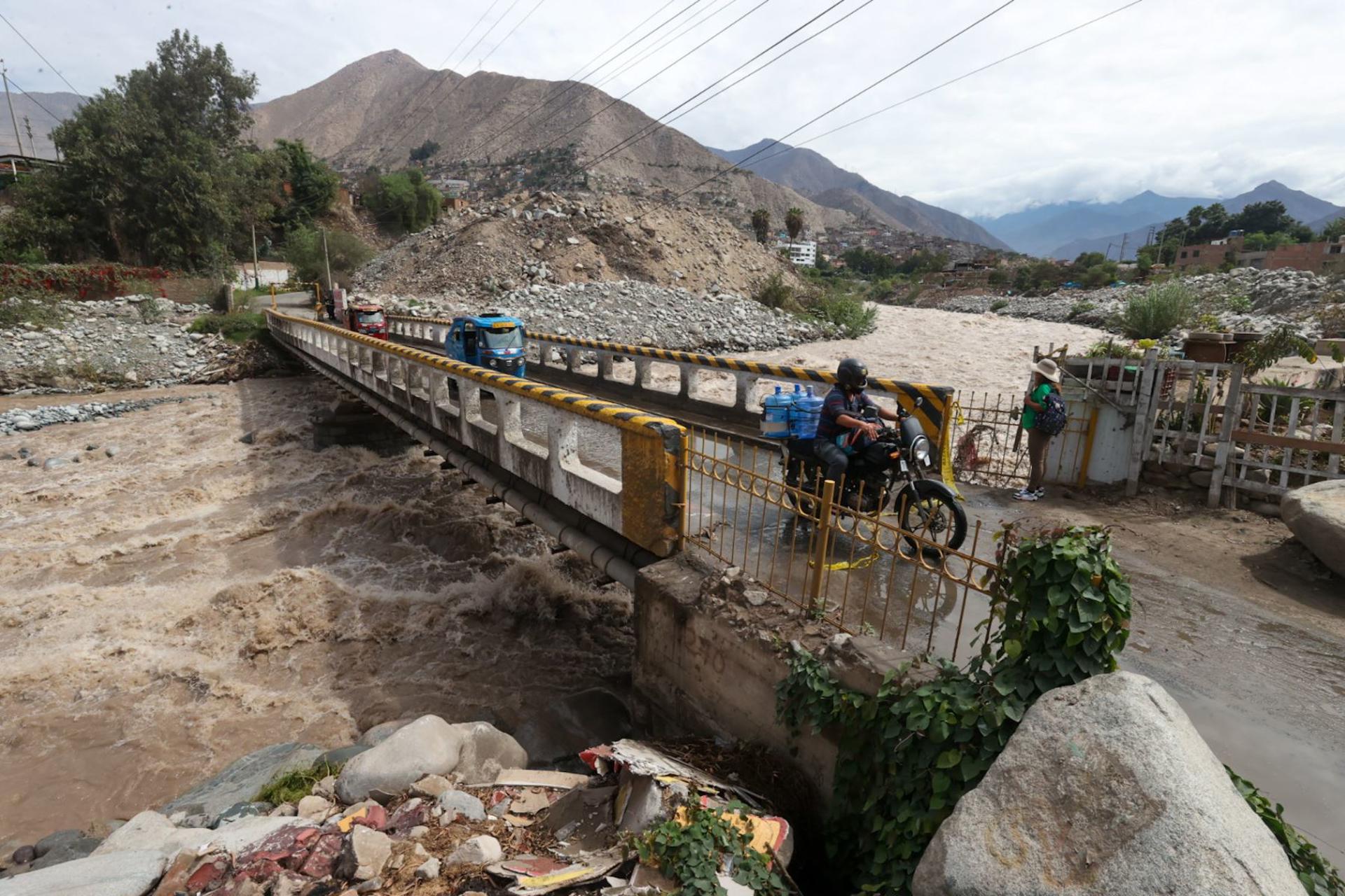 Intensas lluvias en Perú: más de 150 distritos fueron declarados en emergencia