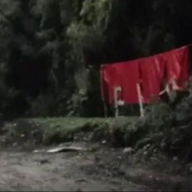 Hallan bandera del ELN en el norte de Bogotá: autoridades descartan explosivos