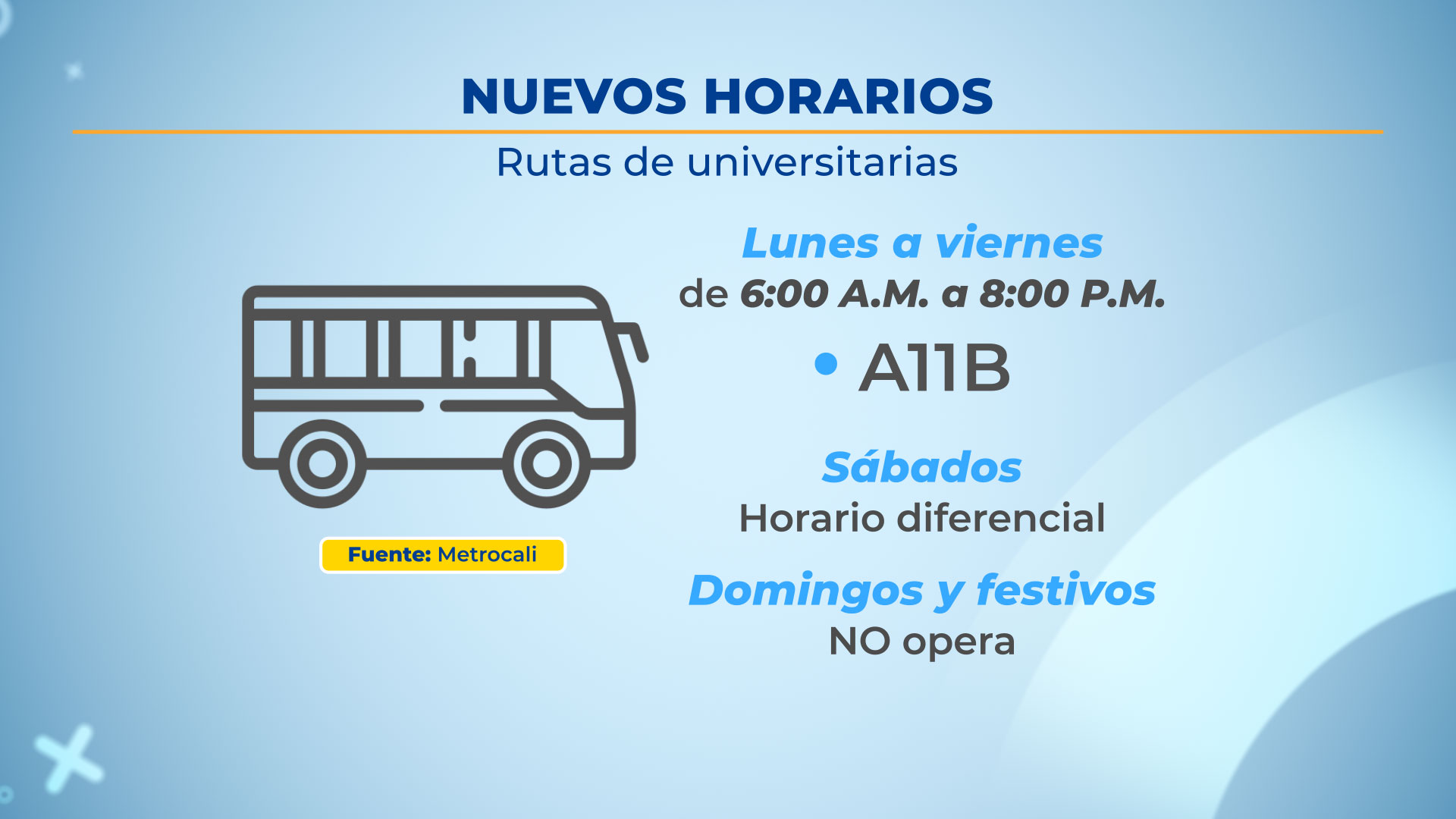 Rutas del MIO que cambian