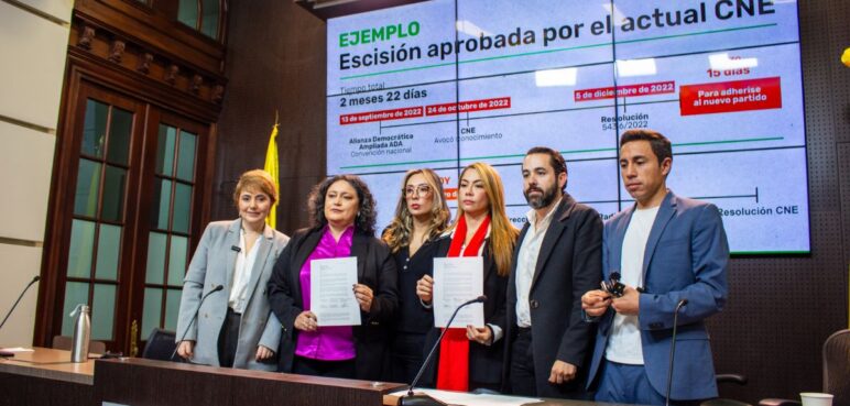 Congresistas de Alianza Verde anuncian separación del partido