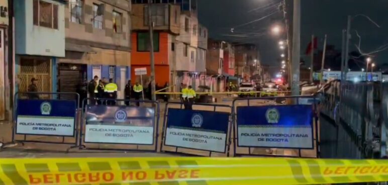 Explosión de una granada en el centro de Bogotá dejó una persona fallecida y siete heridas