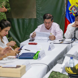 Negociadores de paz del Gobierno Nacional piden al ELN cesar violencia en el Catatumbo