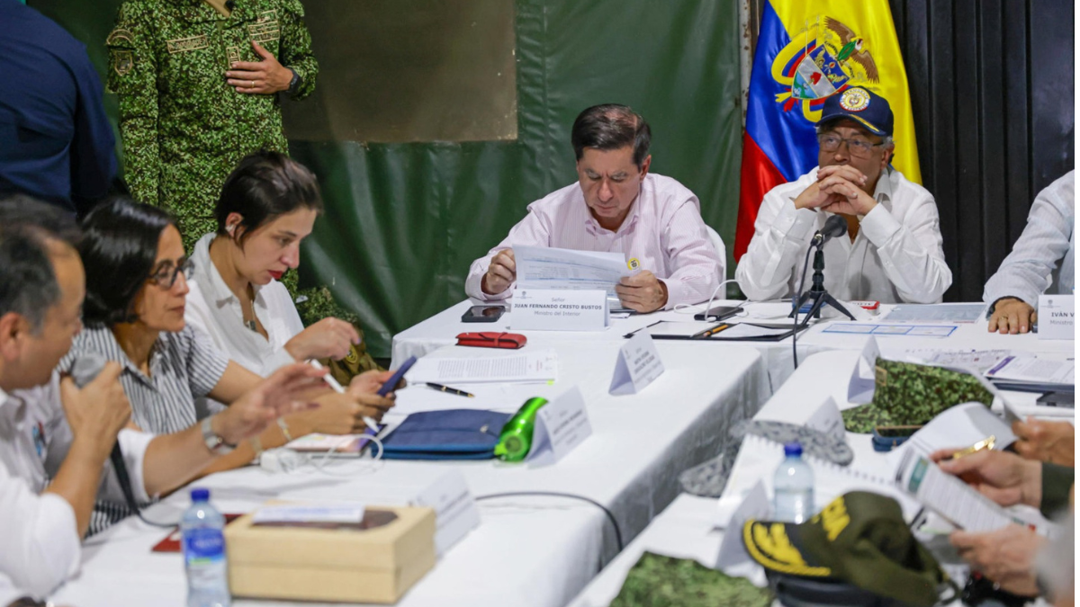 Negociadores de paz del Gobierno Nacional piden al ELN cesar violencia en el Catatumbo