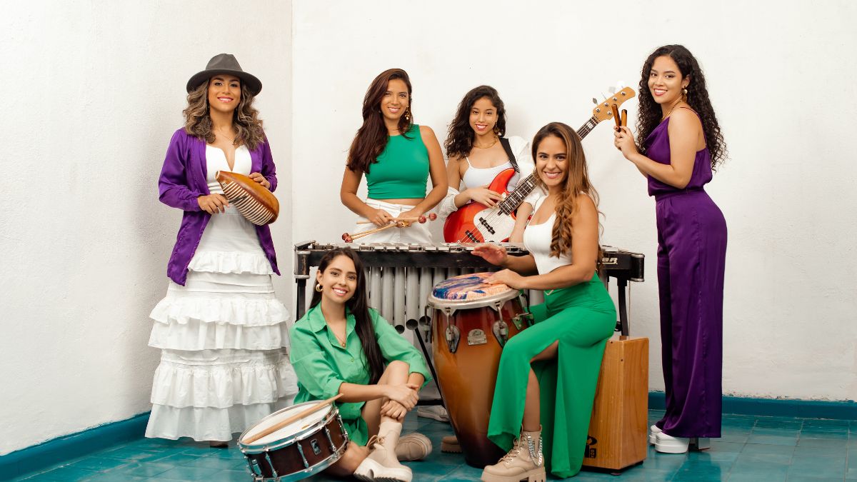 Las Guaracheras, el sexteto femenino caleño que tendrá su segunda gira por Estados Unidos