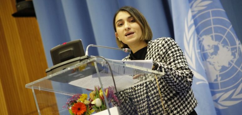 Laura Sarabia pide a la ONU retirar la hoja de coca de la lista de sustancias más dañinas