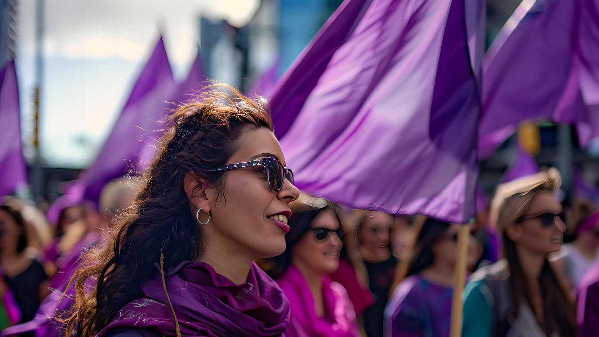 Este es el panorama de las marchas en Colombia en el día de la mujer