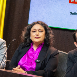 Angélica Lozano asegura que la escisión del Partido Verde será una realidad este lunes