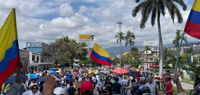 Movilizaciones realizadas este 18 de marzo en Cali