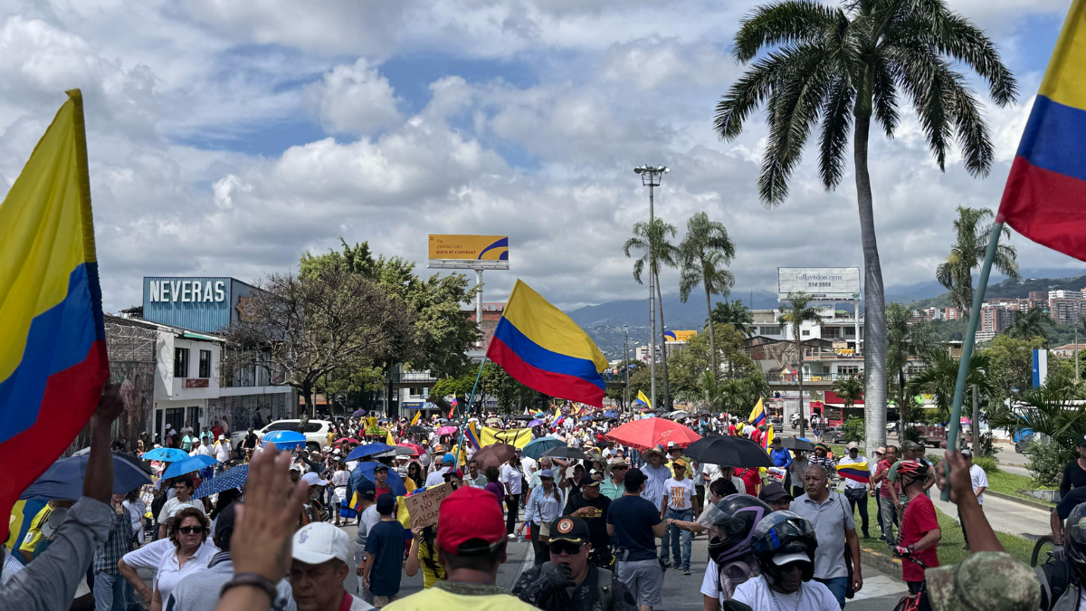 Movilizaciones realizadas este 18 de marzo en Cali