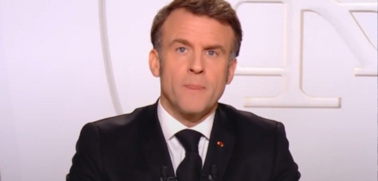 Presidente de Francia habla sobre incertidumbre del apoyo de EE. UU. en conflicto de Ucrania