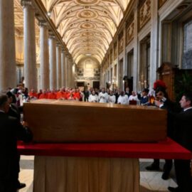 Así es la tumba del papa Francisco en la Basílica de Santa María la Mayor