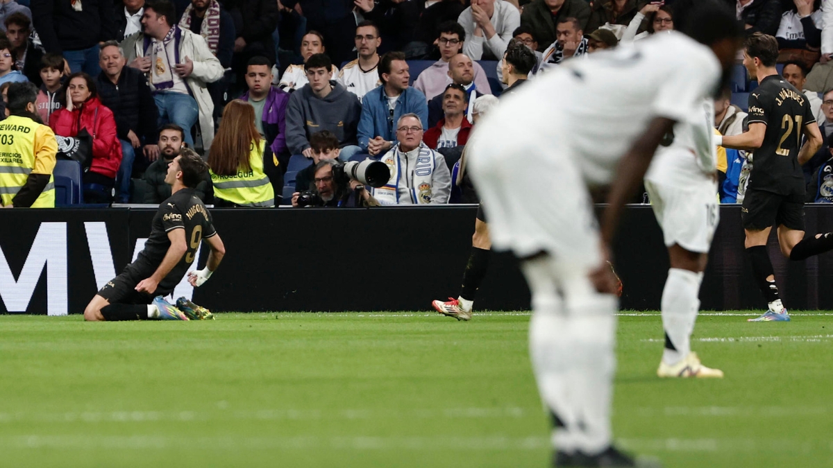 El Valencia rompe la racha y se impone en el Bernabéu después de 17 años