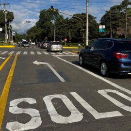 Iniciaron los cambios viales en la Avenida Cañasgordas; entregan detalles del contraflujo