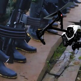 Disidencia habría atacado con drones estación de Policía en Cajibío, Cauca