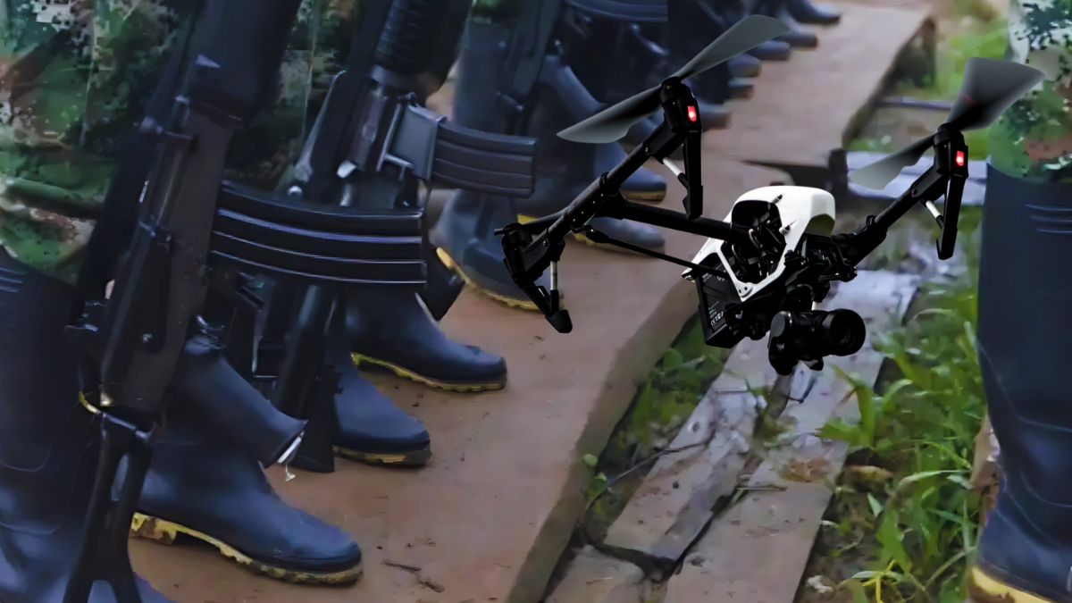 Disidencia habría atacado con drones estación de Policía en Cajibío, Cauca