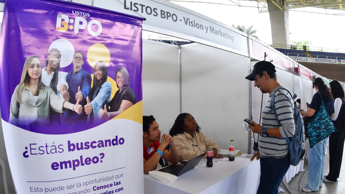 Así se vivió la feria 'Más Empleo Cali': este año se realizarán 7 ferias más