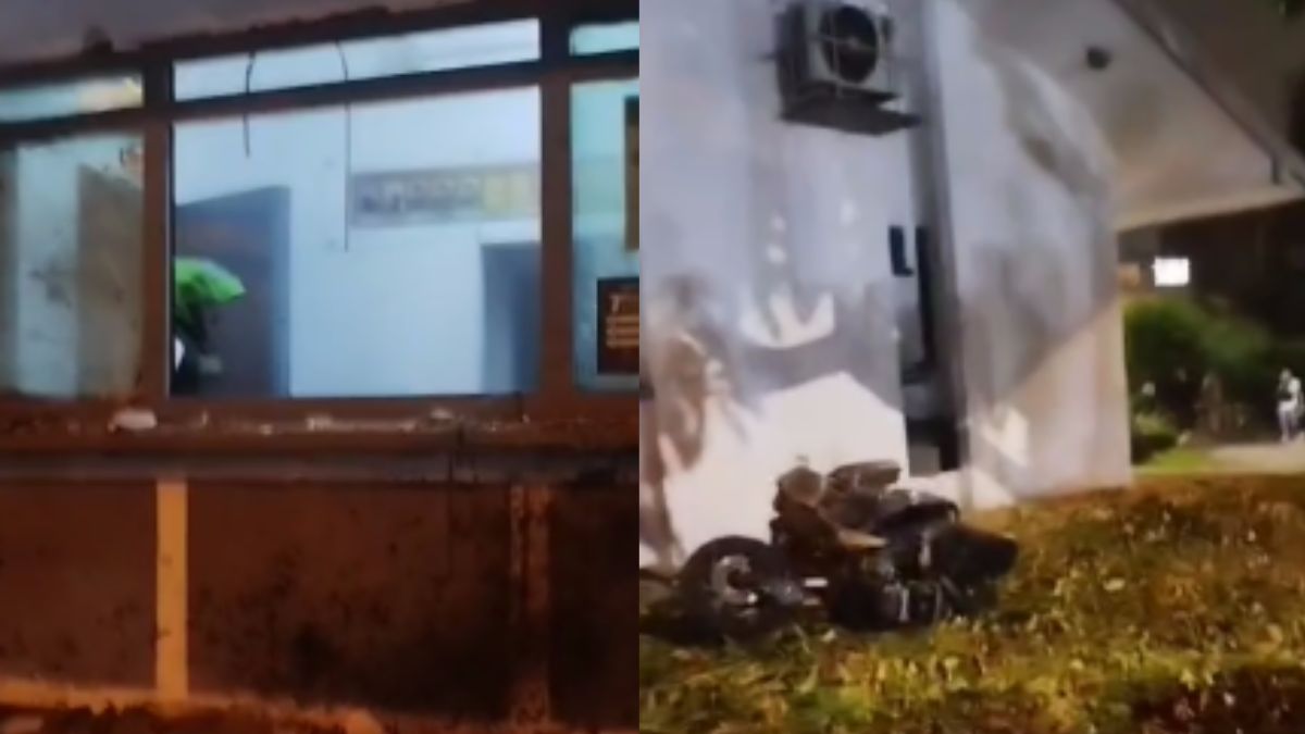 ¡Atención! Se registró explosión en CAI de la Avenida Ciudad de Cali
