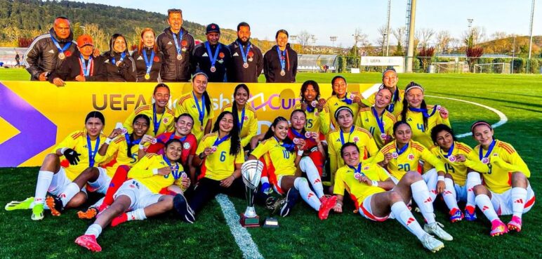 ¡Imparables! Las heroínas sub-17 de Colombia brillan en Turquía y levantan la copa