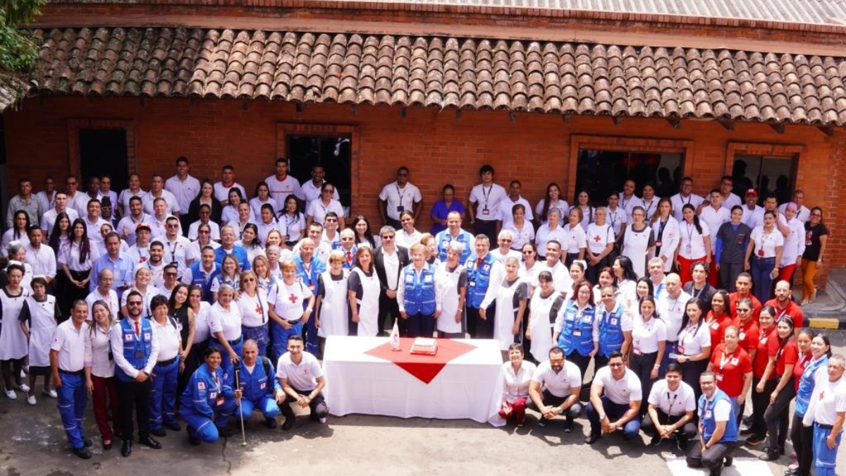 Cruz Roja Valle conmemora 100 años con campaña de donaciones en Cali