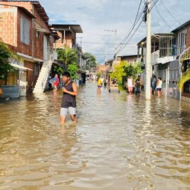 Inundaciones por lluvias en Candelaria: más de 1.200 familias afectadas