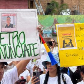 “¡Liberen a Lyan!”: realizan marcha en Cali exigiendo su regreso a casa