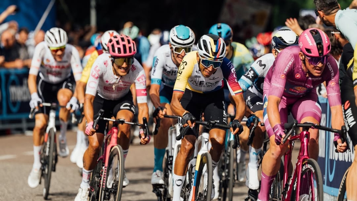 Fuerte caída en la etapa 14 del Giro de Italia: Egan se vio afectado
