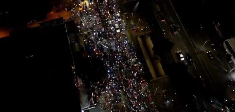 Caravana de motos generó caos en Cali: ¿qué dijo Movilidad?