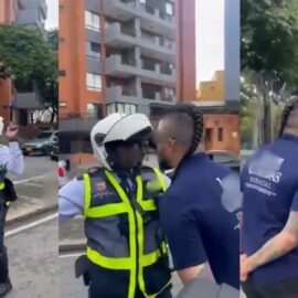Orden de captura contra hombre que agredió a agente de tránsito en Cali