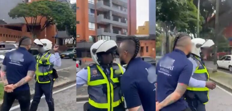Orden de captura contra hombre que agredió a agente de tránsito en Cali