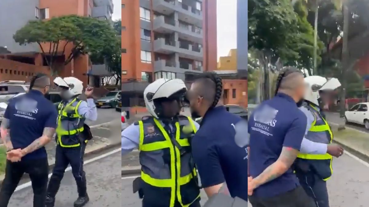 Orden de captura contra hombre que agredió a agente de tránsito en Cali