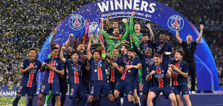 PSG logra su primera Champions con una goleada histórica
