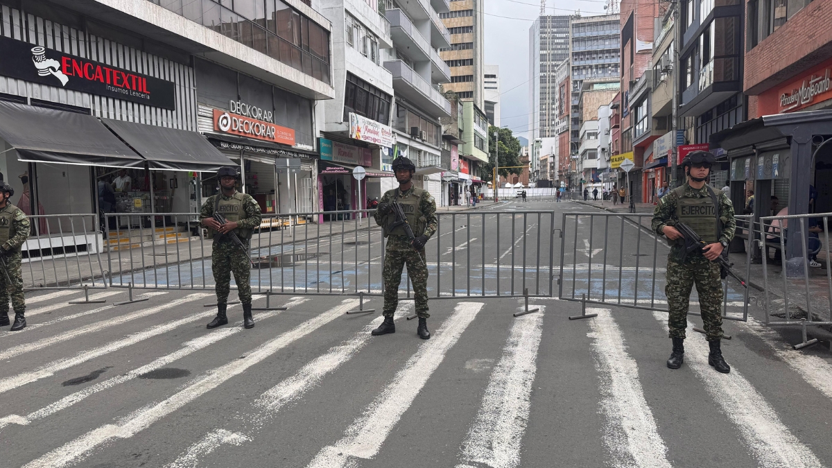 Cierres viales en el centro de Cali por marchas; aquí los detalles