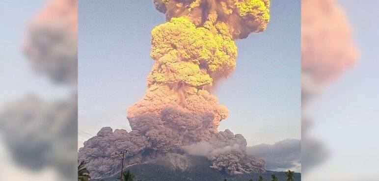 Indonesia en alerta tras nueva erupción del volcán Lewotobi Laki-Laki