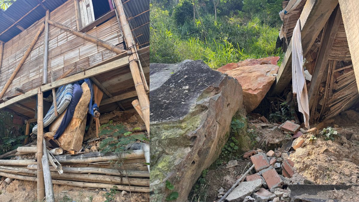 Familias de Siloé no han podido volver a sus casas tras creciente por lluvias