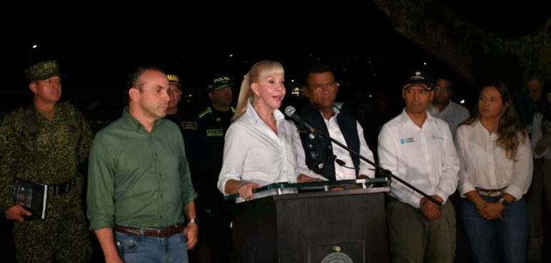 "El terrorismo se ataca con más autoridad": Gobernadora solicita intervención al gobierno
