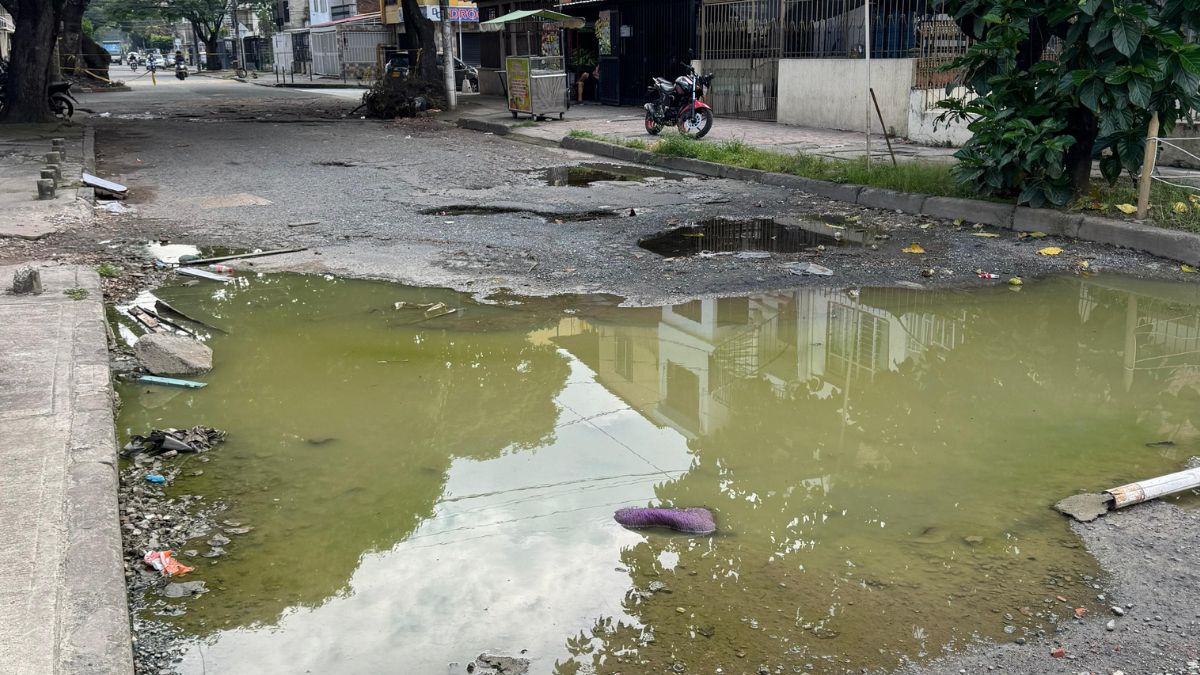 Vecinos del barrio El Jardín exigen reparación urgente de vía intransitable