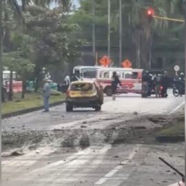 Reportan detonación de artefacto explosivo en vía principal de Buenaventura