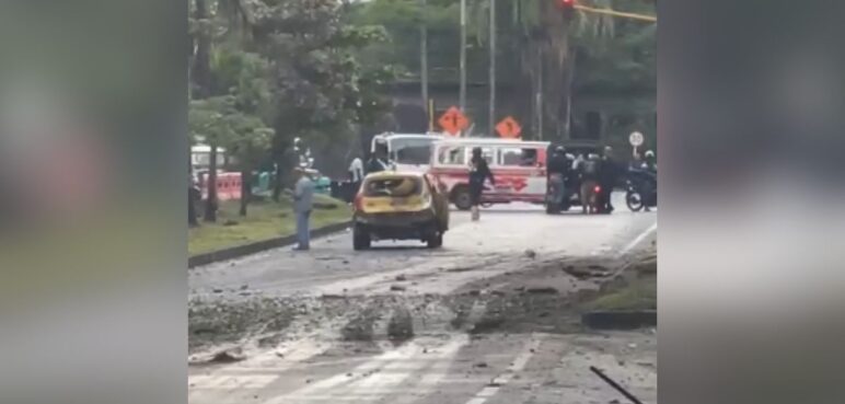 Reportan detonación de artefacto explosivo en vía principal de Buenaventura