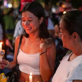 Así se iluminó Jamundí durante la jornada “una luz por la vida”