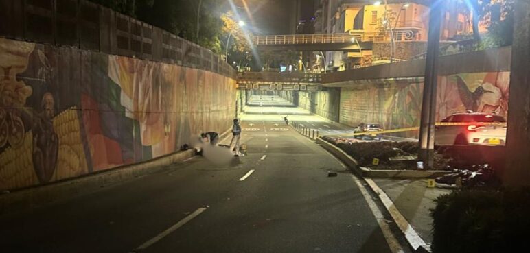 Dos personas fallecidas deja accidente en Túnel Mundialista en el centro de Cali