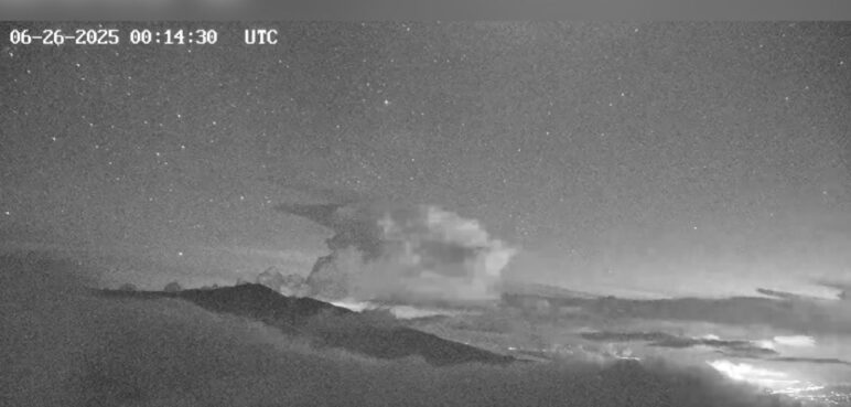 ¿Hubo erupción? Servicio Geológico explica fenómeno ocurrido en el Nevado del Ruiz