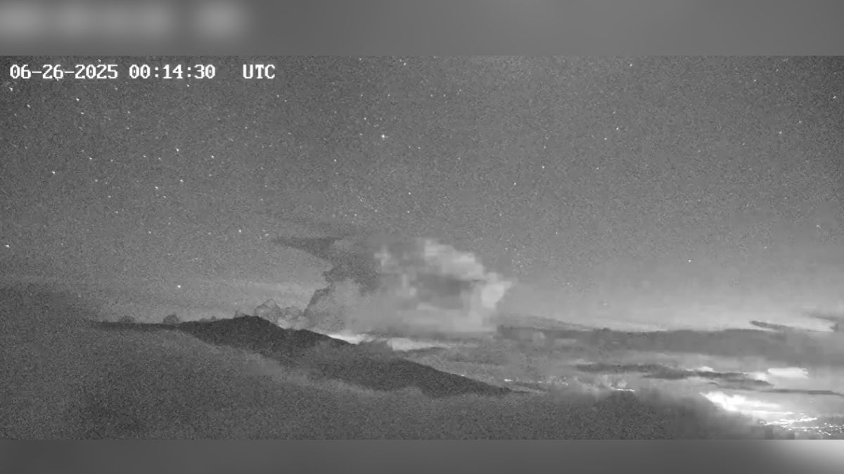 ¿Hubo erupción? Servicio Geológico explica fenómeno ocurrido en el Nevado del Ruiz