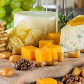 Tabla de quesos: Una alternativa práctica y deliciosa para acompañar reuniones